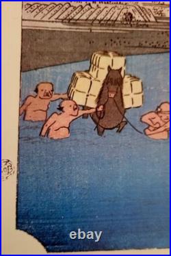 18 Rare WithMakers Marks! Hiroshige Utagawa Hiroshige Woodblock Prints