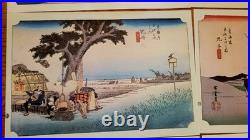 18 Rare WithMakers Marks! Hiroshige Utagawa Hiroshige Woodblock Prints