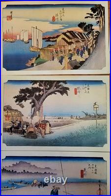 18 Rare WithMakers Marks! Hiroshige Utagawa Hiroshige Woodblock Prints