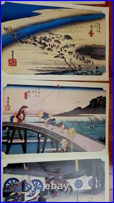 18 Rare WithMakers Marks! Hiroshige Utagawa Hiroshige Woodblock Prints