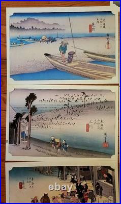 18 Rare WithMakers Marks! Hiroshige Utagawa Hiroshige Woodblock Prints