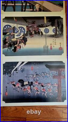 18 Rare WithMakers Marks! Hiroshige Utagawa Hiroshige Woodblock Prints