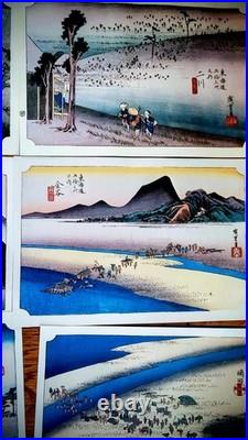 18 Rare WithMakers Marks! Hiroshige Utagawa Hiroshige Woodblock Prints