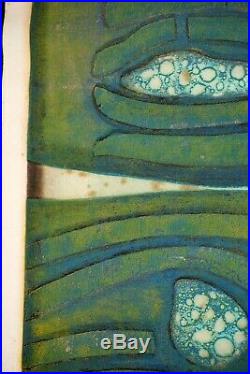 1976 Japanese Print 5/50 Moon Changed to Bamboo Hiroyuki Tajima (19111984)(Hic)