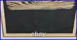 1976 Japanese Woodblock Print w. Embossing by Reika Iwami (HaG)