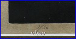 1976 Japanese Woodblock Print w. Embossing by Reika Iwami (HaG)