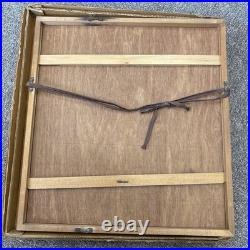 1979 Shuzo Ikeda Woodblock Print Summer, Salvia Pencil Signed Framed good