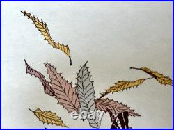 1983 Chizuko Yoshida Orig Signed JAPANESE Woodblock Print Hidamari -Sunny Spot