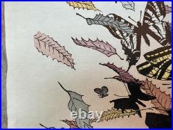 1983 Chizuko Yoshida Orig Signed JAPANESE Woodblock Print Hidamari -Sunny Spot