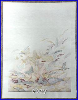 1983 Chizuko Yoshida Orig Signed JAPANESE Woodblock Print Hidamari -Sunny Spot
