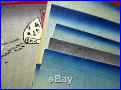 2-20 Hiroshige 48 prints Edo ukiyoe Japanese Woodblock print