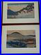 2_Antique_Hiroshige_Japanese_Woodblock_Print_1st_Edition_Pair_01_db