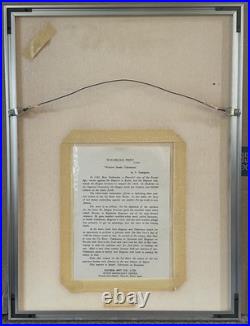 2 Woodblock Prints Sadanobu Hasegawa Uchida Publishing Horse Warriors Kajiwara