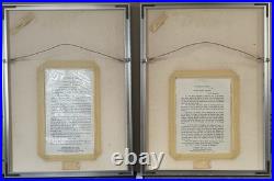 2 Woodblock Prints Sadanobu Hasegawa Uchida Publishing Horse Warriors Kajiwara