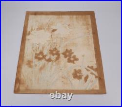 (4) Nishimura Hodo 20th c. Japanese Floral Woodblock Prints