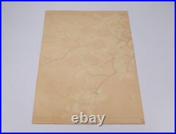 (4) Nishimura Hodo 20th c. Japanese Floral Woodblock Prints