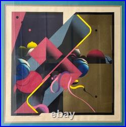 Akira Kurosaki Woodblock Print'Closed Room #5' 1971 Edition 10/30