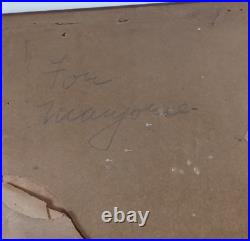 Antique Japanese Suzuki Shonen Mountain village in the snow Woodblock Print