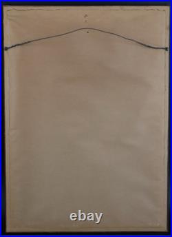 Antique Japanese Ukiyo-e Woodblock Print Cherry Tree in Kawagoe Hiroshi Yoshida