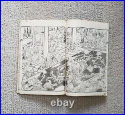 Antique Meiji Period Kyosai Kawanabe Woodblock Print Book Kyosai Gadan #4