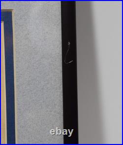 Antique Utagawa Hiroshige Japanese Woodblock Print,'Hakone View of the Lake