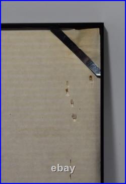 Antique Utagawa Hiroshige Japanese Woodblock Print,'Hakone View of the Lake