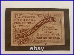 Antique Woodblock Ando Hiroshige 1830s Ronin Series 47 Oishi Leaving Home Snow