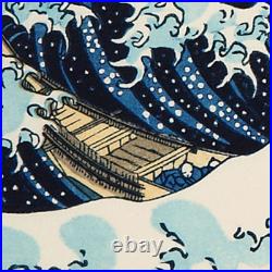 Authentic Hokusai Ukiyo-e Woodblock Print -Great Wave off Kanagawa