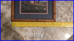 Authentic Woodblock by Shotei Takahashi (Hiroaki) Ryogoku Fireworks circa 1923