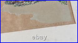 Azechi Umetaro Japanese Woodblock Print Mountains of Shikoku Showa 1957