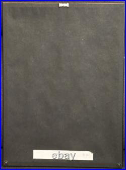 BUNGO Province Utagawa Hiroshige Japanese Woodblock Framed Art Print 18×15 VTG