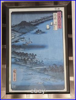 CHIKUZEN Province Utagawa Hiroshige Japanese Woodblock Framed Art Print 18×15