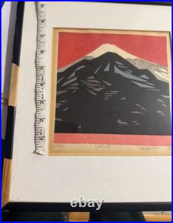 Clifton Karhu- Yama- Limited Edition 2/100 Mt. Fuji Japanese Woodblock Print Clifton Karhu- Yama- Limited Edition 2/100 Mt. Fuji Japanese Woodblock Print