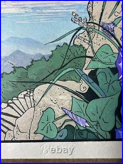 Fine Art Japanese Woodblock Print Paul Binnie Mountain Temple 9/100