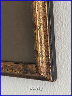 Framed Japanese Woodblock Print Pagoda of Ninnaji Temple in Snow by Ito Nisaburo