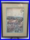 Framed_Original_19thC_Japanese_Woodblock_Print_Kunisada_Tokaido_Nihonbashi_Scene_01_npa