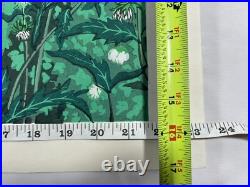 Fumio Kitaoka A. P Edition Woodblock Print Kushiro Marshland 1988 Signed