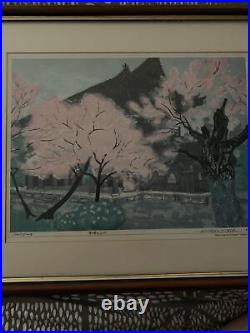 Fumio Kitaoka'Artist Proof''Main Gate of Nanzenji Temple' woodblock print