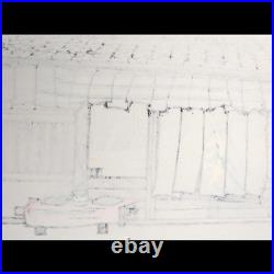 Genuine Creative Print By Katsuyuki Nishijima Woodblock Print, Spring, Signed