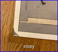 Group of 6 Sadanobu III Hasegawa Woodblock Prints Unframed