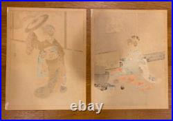 Group of 6 Sadanobu III Hasegawa Woodblock Prints Unframed