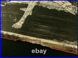 HOKUSAI Japanese Woodblock Print 6 Books Set Biography of Buddha 1845 Edo b785