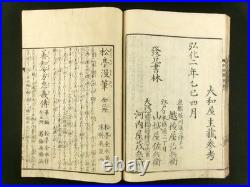 HOKUSAI Japanese Woodblock Print 6 Books Set Biography of Buddha 1845 Edo b785
