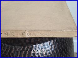 Haku Maki Signed Woodblock Print Persimmon Sosaku Hanga 22/153 Embossed with Box
