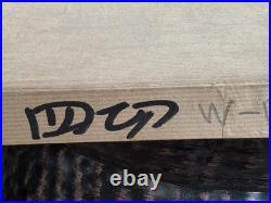 Haku Maki Signed Woodblock Print Persimmon Sosaku Hanga 22/153 Embossed with Box