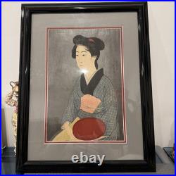 Hashiguchi Goyo Collection Kyoto Inn OnawoWoodblock Print Tanseisha(1056)23x17