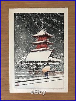 Hasui Kawase Japanese Woodblock Print