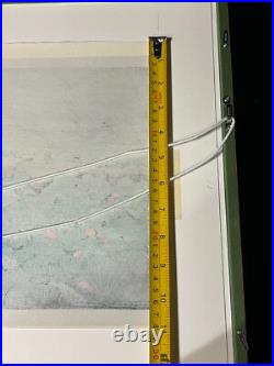 Hasui Kawase Shiba Benten Pond woodblock print authentic woodcut ATOZURI