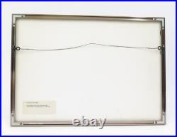 Hiroshige (1797-1858) Woodblock Print'Evening Rain at Azuma-no-mori