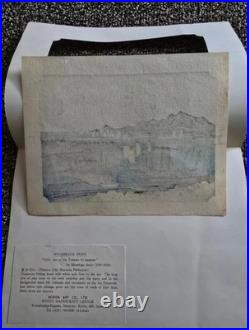 Hiroshige Ando Woodblock Print Ejiri Tokaido 53 Stations Uchida Art Co Japan#19